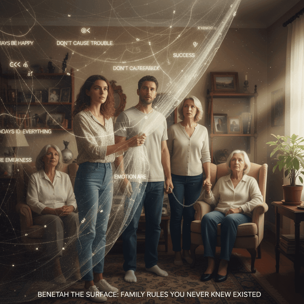 Unmasking Your Family's Invisible Rules for Authentic Growth