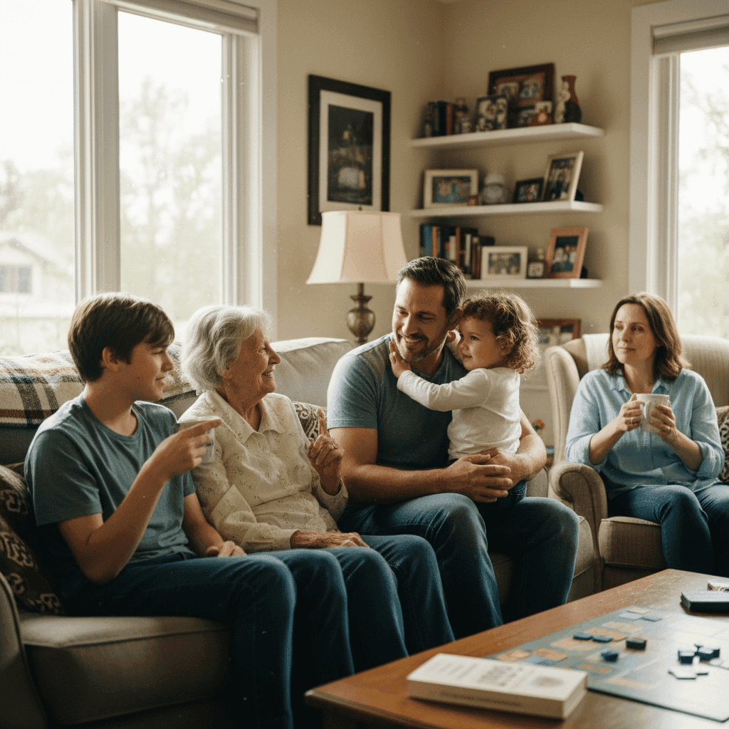 Family's Linguistic Tapestry: Shared Meaning and Deep Connections