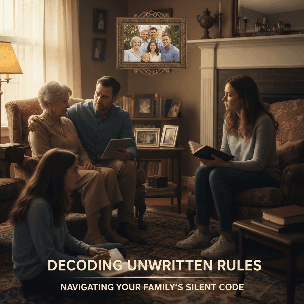 Decoding Unwritten Rules: Navigating Your Family's Silent Code