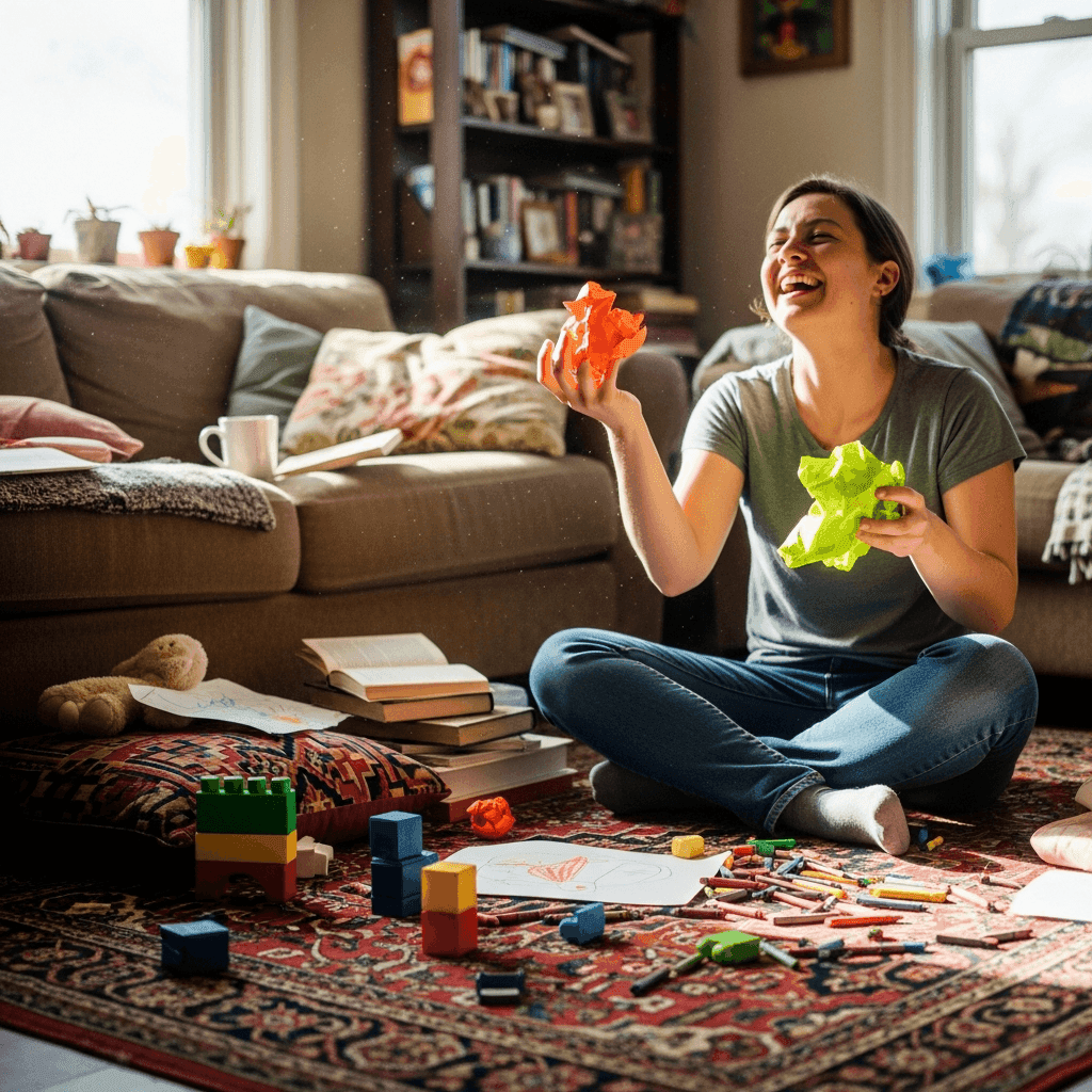 Embracing the Chaotic Joy: Finding Bliss in Disorder