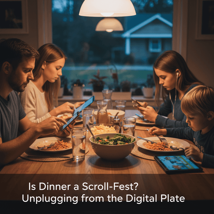 Is Dinner a Scroll-Fest? Unplugging from the Digital Plate